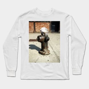 Hot Hydrant, Bowery, Manhattan, NYC Long Sleeve T-Shirt